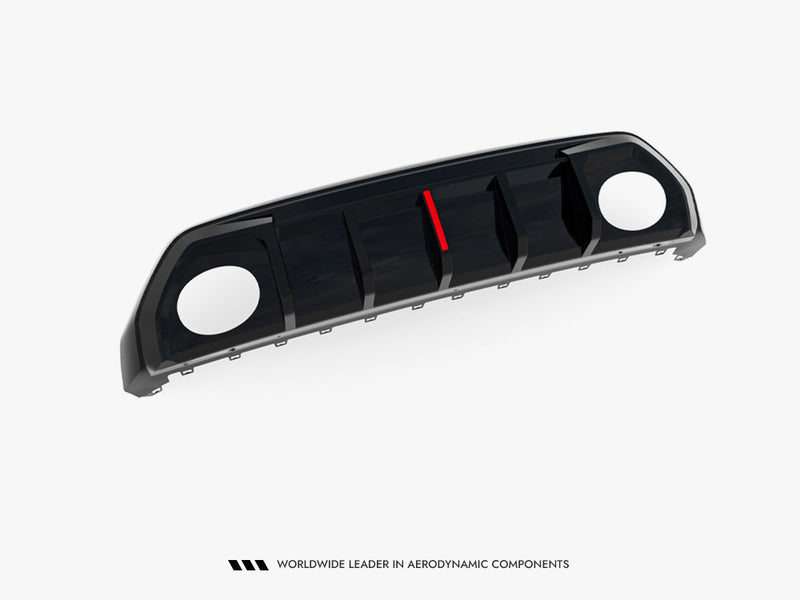 Maxton Design Rear Valance Audi RS3 Sedan 8Y Facelift (Version with original reflector)