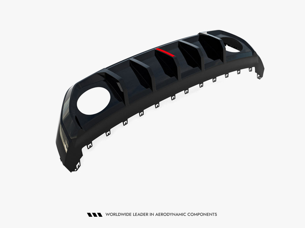 Maxton Design Rear Valance Audi RS3 Sedan 8Y Facelift (Version with original reflector)