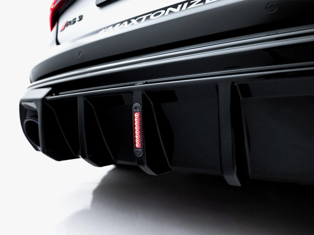 Maxton Design Rear Valance Audi RS3 Sedan 8Y Facelift (Version with LED light)