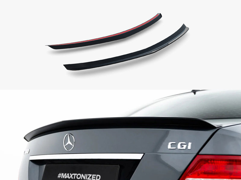 Maxton Design Spoiler CAP Mercedes-Benz C Sedan Standard / AMG-Line W204 / W204 Facelift
