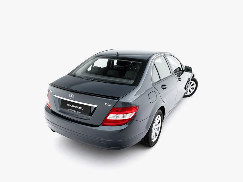 Maxton Design Spoiler CAP Mercedes-Benz C Sedan Standard / AMG-Line W204 / W204 Facelift