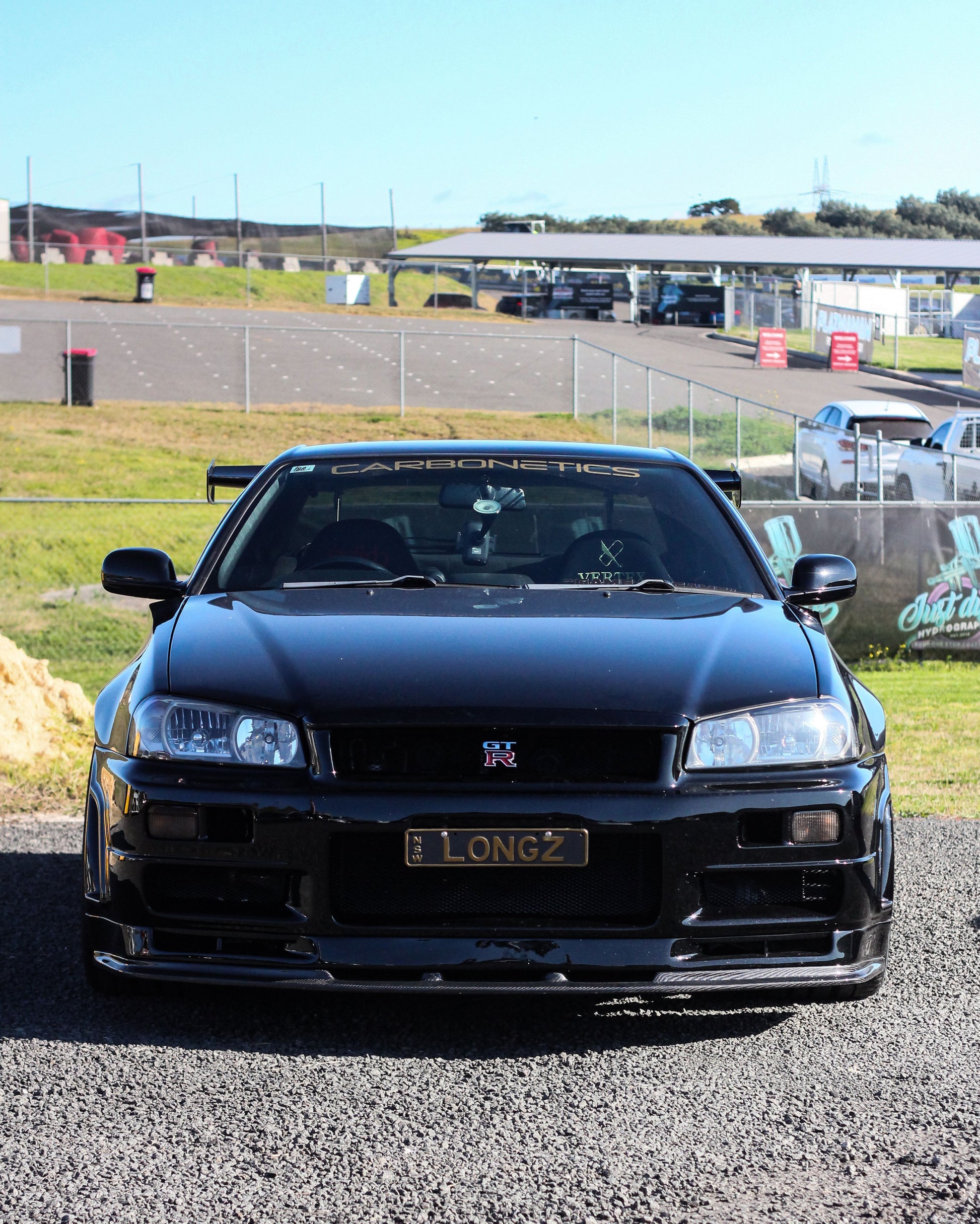 1999-2002 Nissan Skyline R34 Gtr Oem Front Bumper Ns Bottom Lip W/ Undertray Accessories