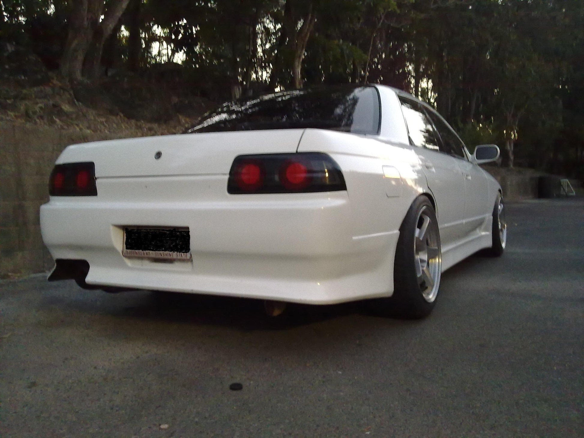 1989-1994 Nissan Skyline R32 Gts 4D Vx Style Rear Bumper