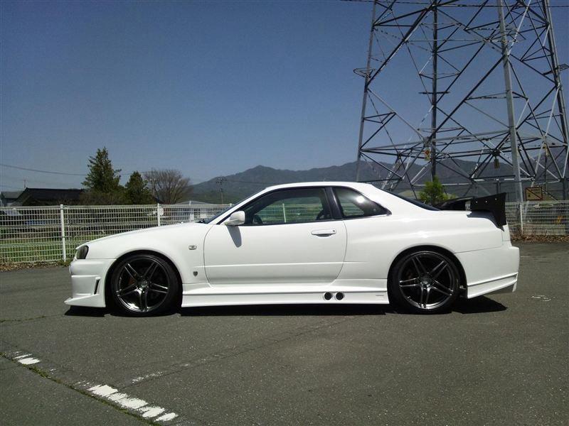 1999-2002 Nissan Skyline R34 Gtr Vse Gt Side Skirts Accessories