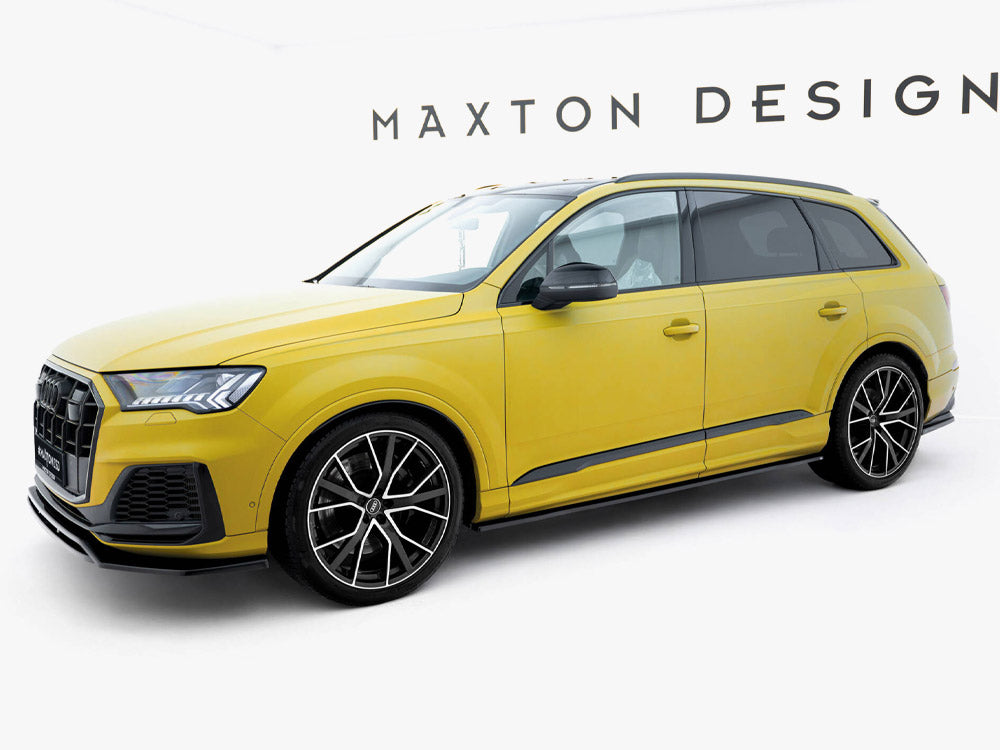 Side Skirts Diffusers Audi SQ7 / Q7 S-Line Mk2 (4M) Facelift - Maxton Design