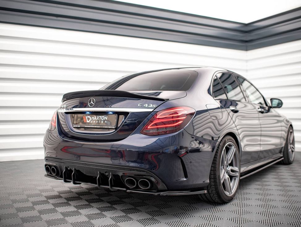 Street PRO Rear Diffuser Mercedes-AMG C43 Sedan / Estate W205 / S205 Facelift