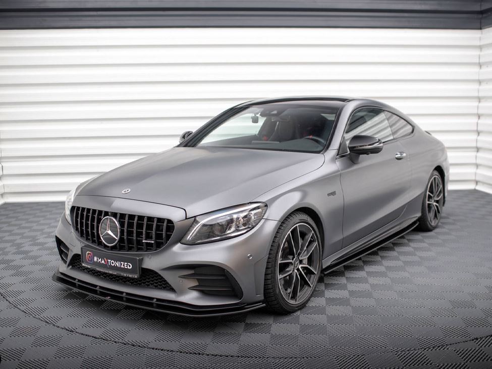 Street PRO Side Skirts Diffusers Mercedes-AMG C43 Coupe C205 Facelift