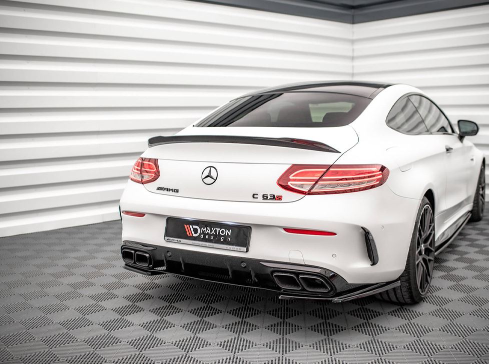 Rear Side Splitters Mercedes-AMG C 63AMG Coupe AMG Aero Pack C205 Facelift