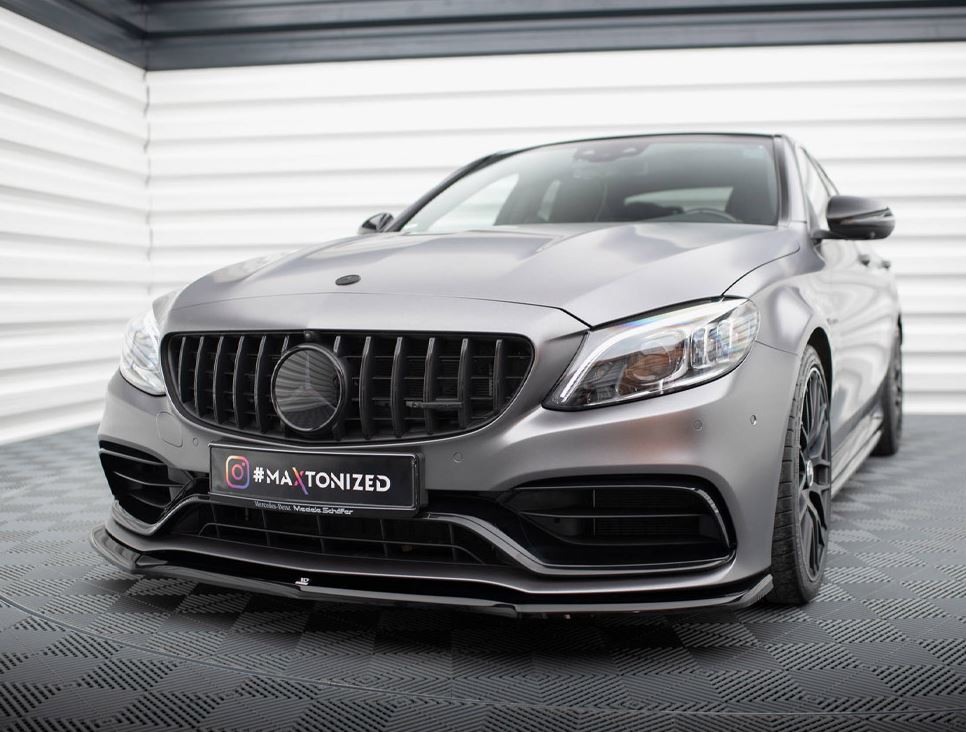 Front Splitter V.1 Mercedes-AMG C63 Sedan / Estate W205 Facelift