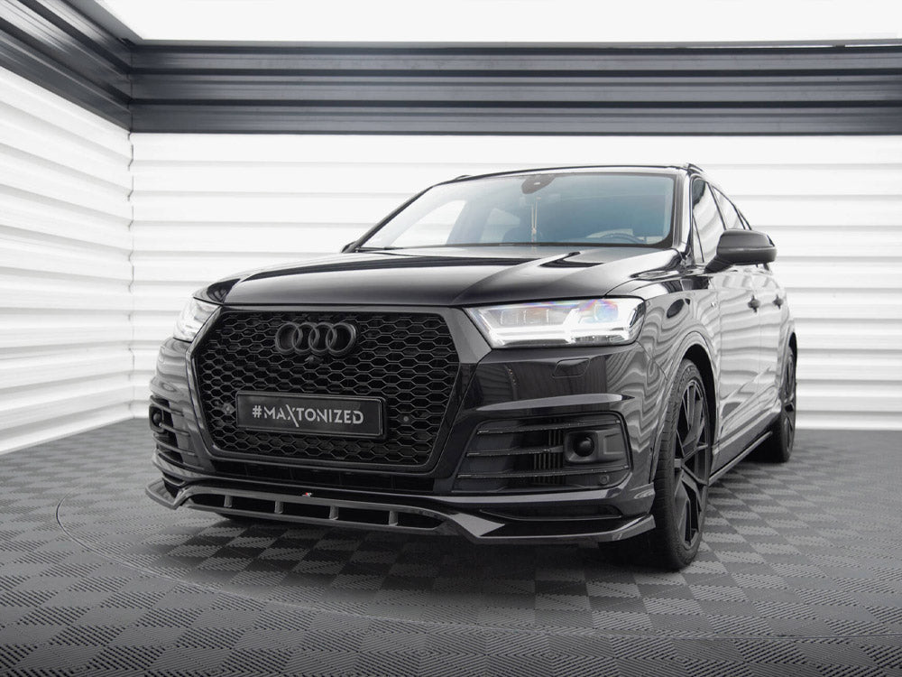 Front Splitter V.2 Audi SQ7 / Q7 S-Line Mk2 - Maxton Design