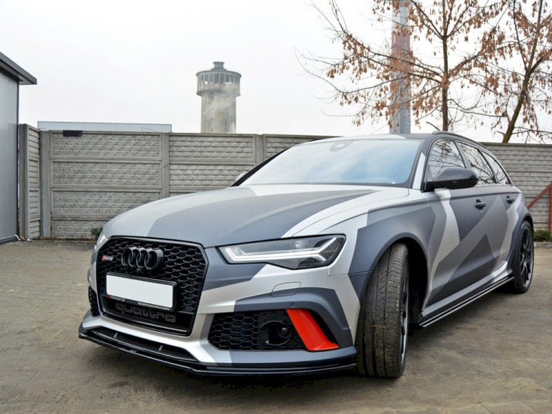 Front Splitter V.1 Audi Rs6 C7 (2013-Up)