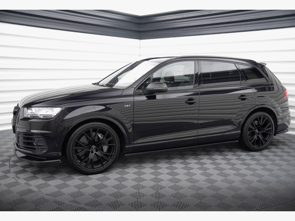 Side Skirts Diffusers V.2 Audi SQ7 / Q7 S-Line Mk2 - Maxton Design