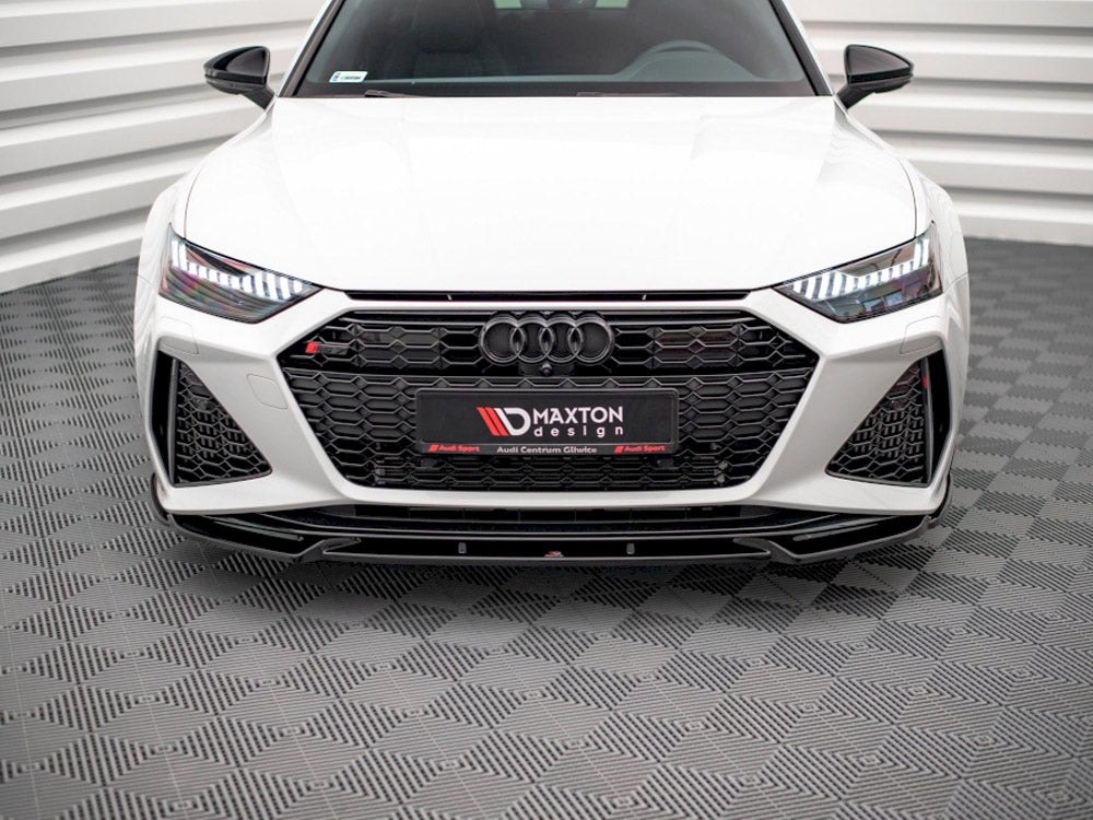 Front Splitter V1 Audi Rs6 C8 / Rs7 (2019-)