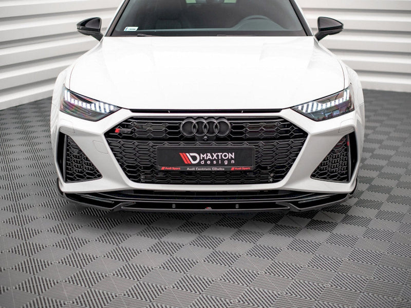 Front Splitter V1 Audi Rs6 C8 / Rs7 (2019-)
