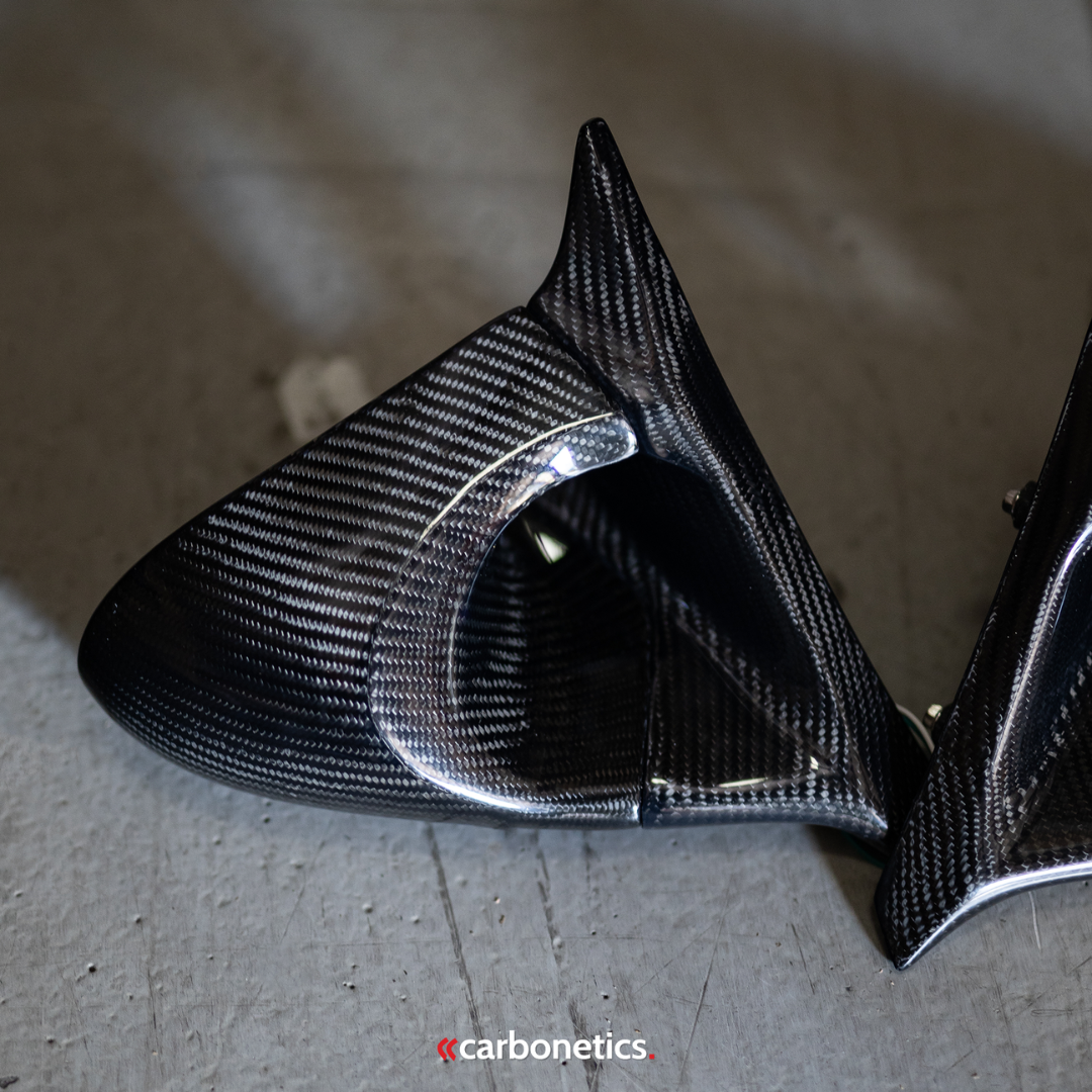 Z34 370Z Ganador Carbon Aero Mirrors (Right Hand Drive)