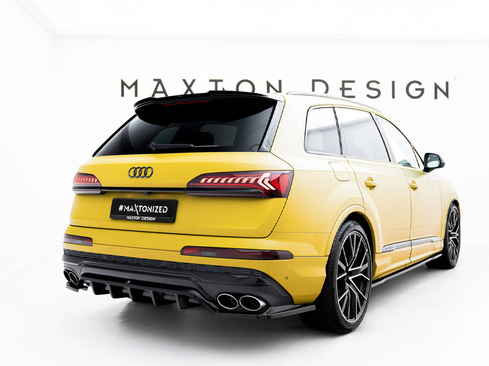 Rear Splitter (Vertical Bars) Audi SQ7 Mk2 (4M) Facelift - Maxton Design