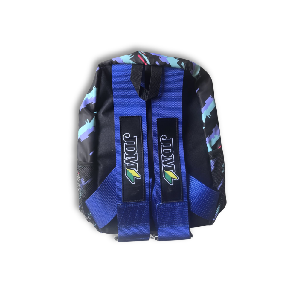 HKS Backpack Black With Blue Straps