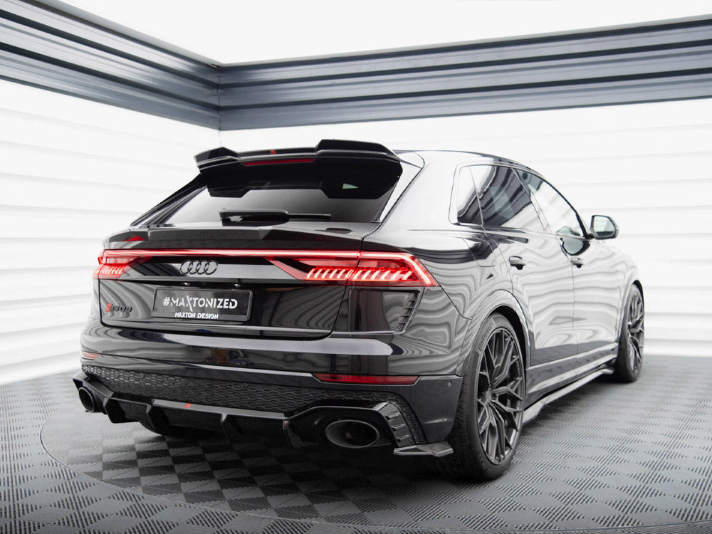 Carbon Fiber Rear Side Splitters Audi RSQ8 Mk1 - Maxton Design