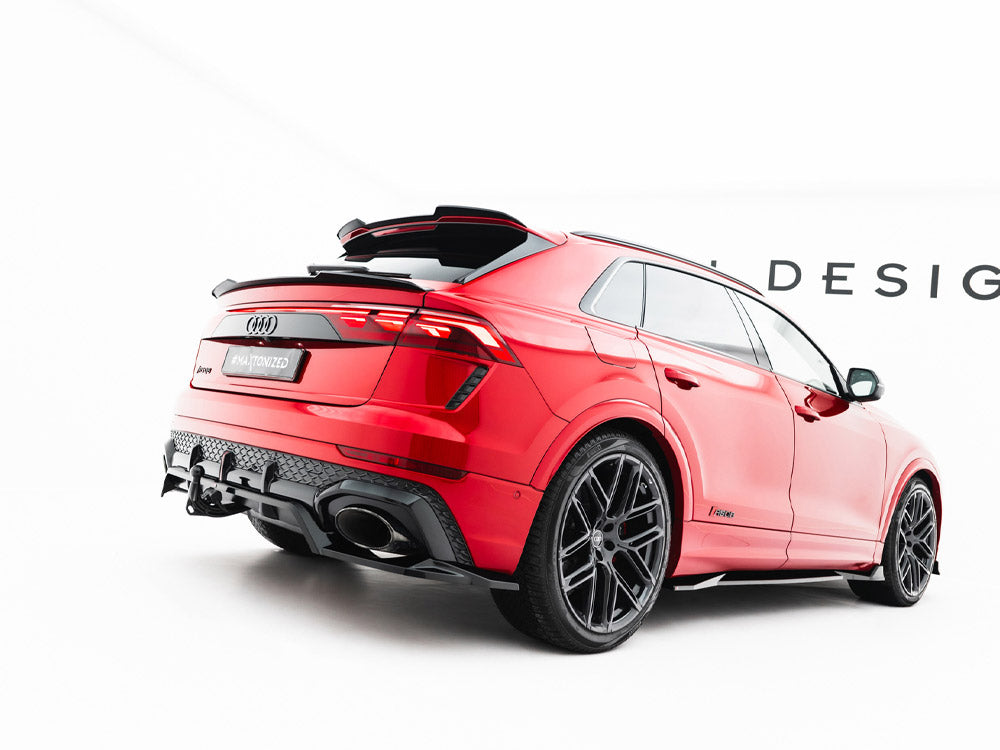 Rear Splitter (Vertical Bars) Audi RSQ8 Mk1 Facelift - Maxton Design