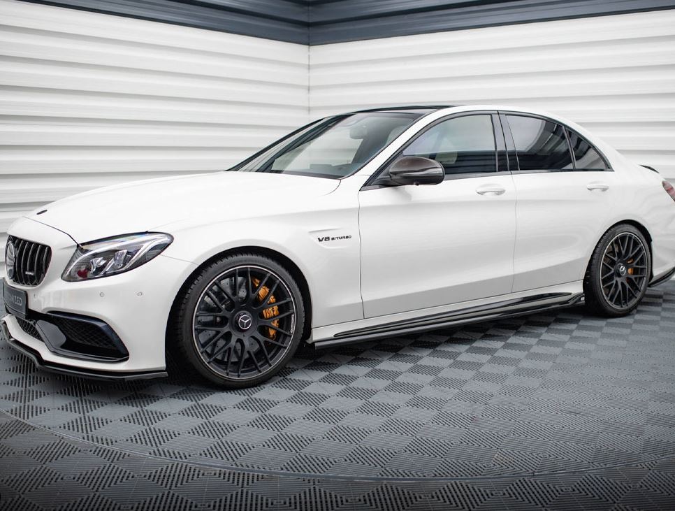 Side Skirts Diffusers V.2 Mercedes-AMG C63 Sedan / Estate W205 / S205