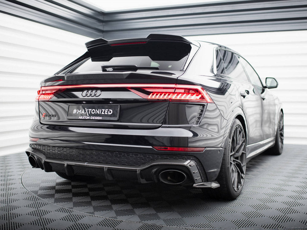Carbon Fiber Tailgate Spoiler (Upper) Audi RSQ8 Mk1 - Maxton Design