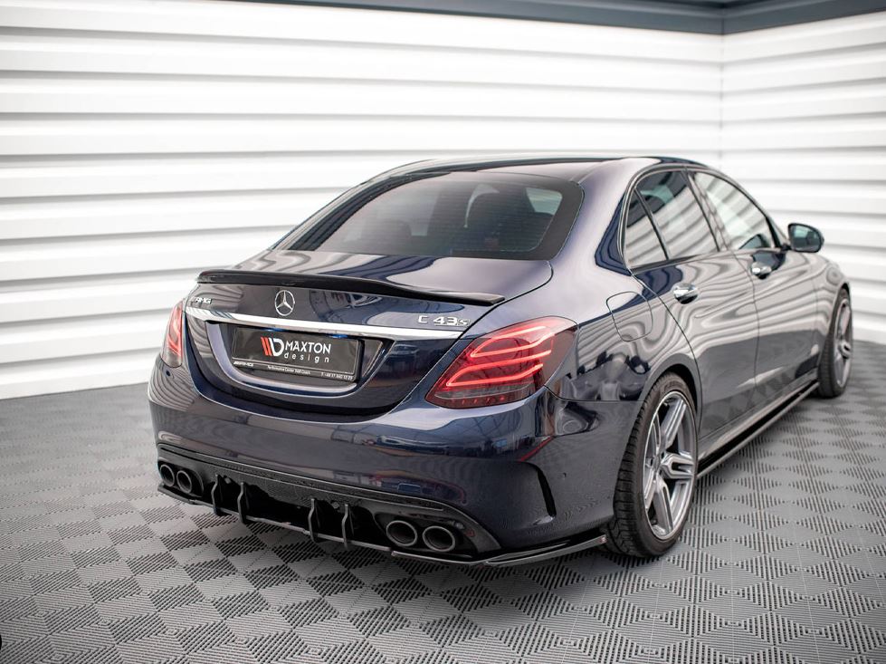 Rear Side Splitters Mercedes-AMG C43 Sedan / Estate W205 / S205 Facelift