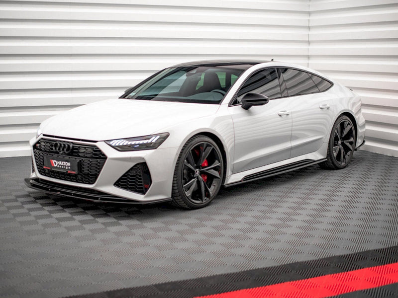 Side Skirts Splitters V2 Audi Rs6 C8 / Rs7 (2019-)