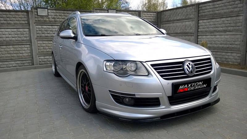 Maxton Design Front Splitter VW Passat B6 R-line (2005-2010)