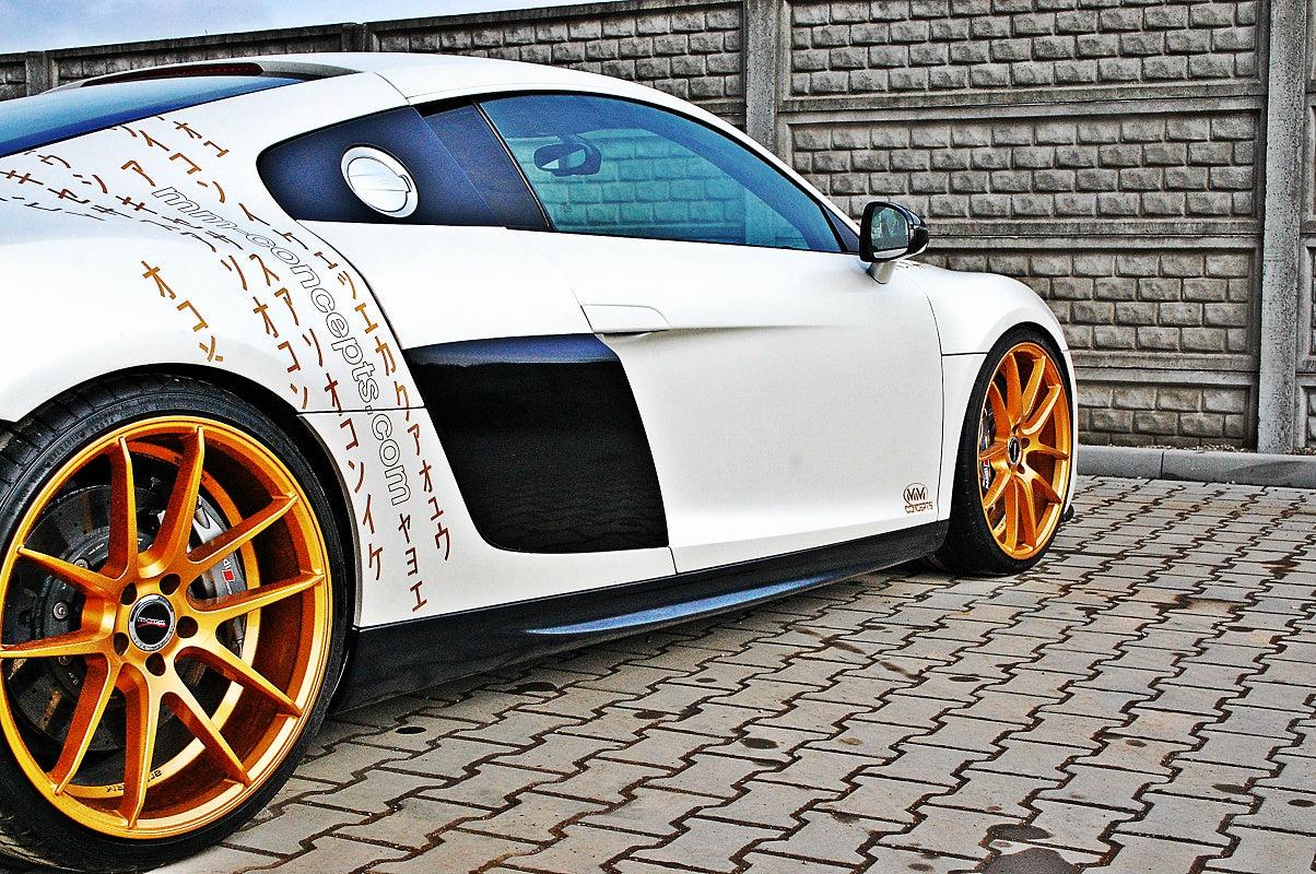 Maxton Design Side Skirts Audi R8 2006 - 2015