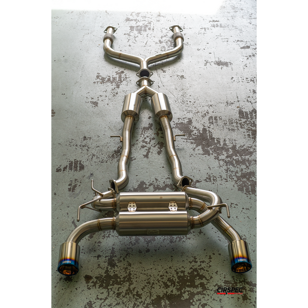 Cirspec Nissan 370Z Stainless Steel Cat back Exhaust