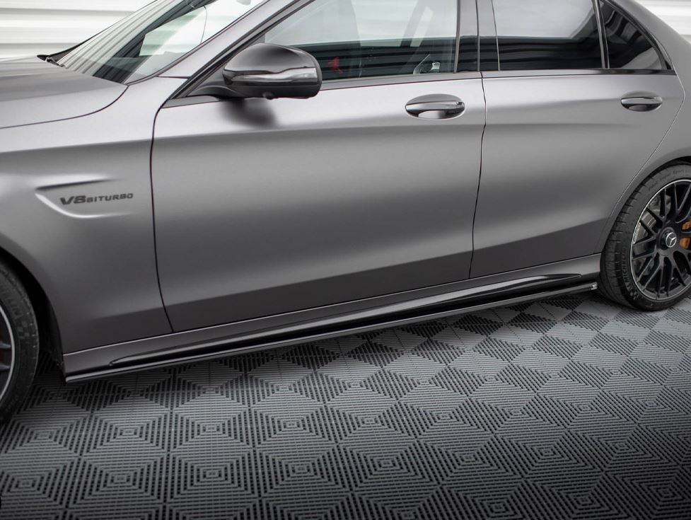 Side Skirts Diffusers Mercedes-AMG C63 Sedan / Estate W205 Facelift