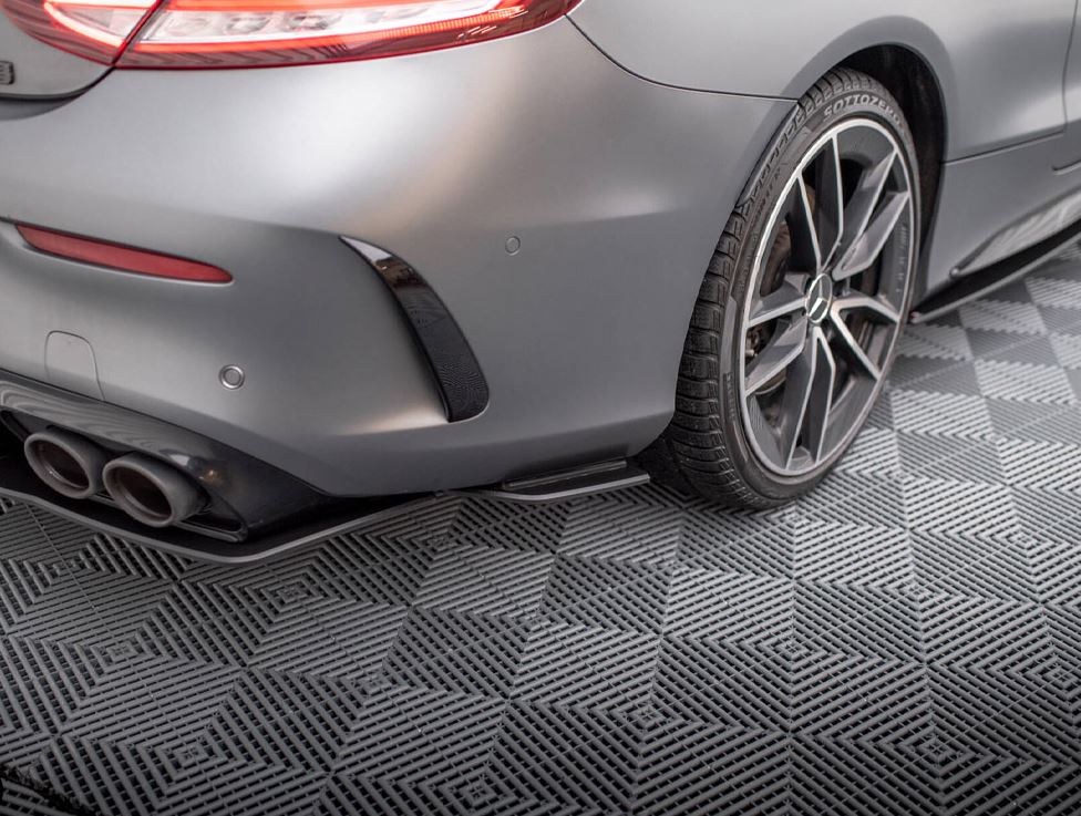Street Pro Rear Side Splitters Mercedes-AMG C43 Coupe C205 Facelift