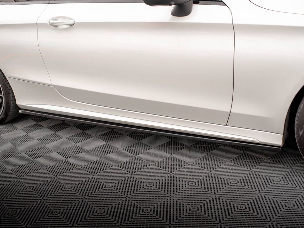 Side Skirts Diffusers Mercedes C Coupe AMG-Line C205 Facelift