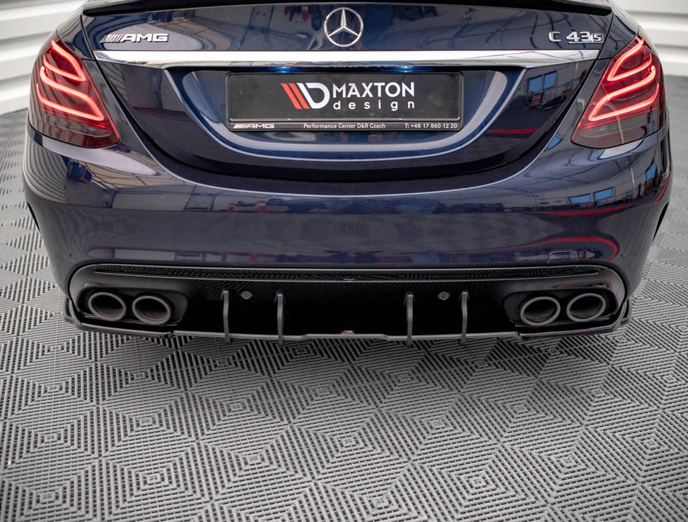 Street PRO Rear Diffuser Mercedes-AMG C43 Sedan / Estate W205 / S205 Facelift