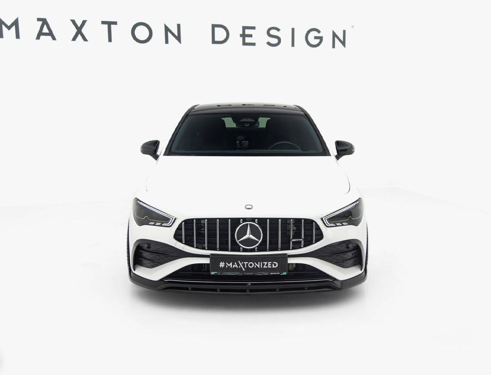 Front Splitter Mercedes-AMG CLA 35 Coupe / Shooting Brake C118 Facelift / X118 Facelift