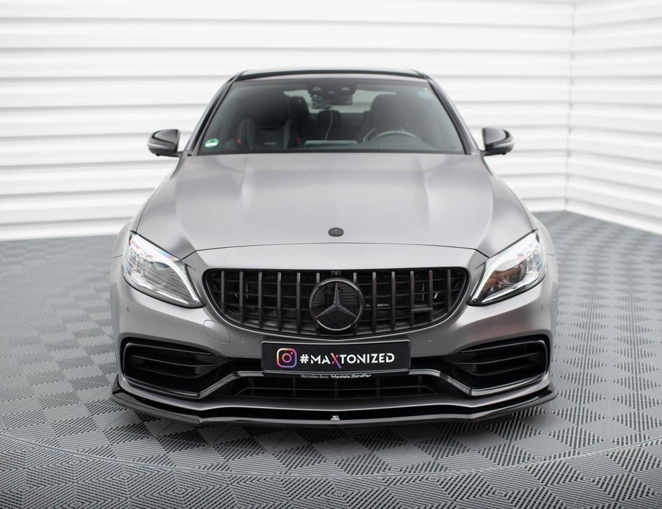 Front Splitter V.1 Mercedes-AMG C63 Sedan / Estate W205 Facelift