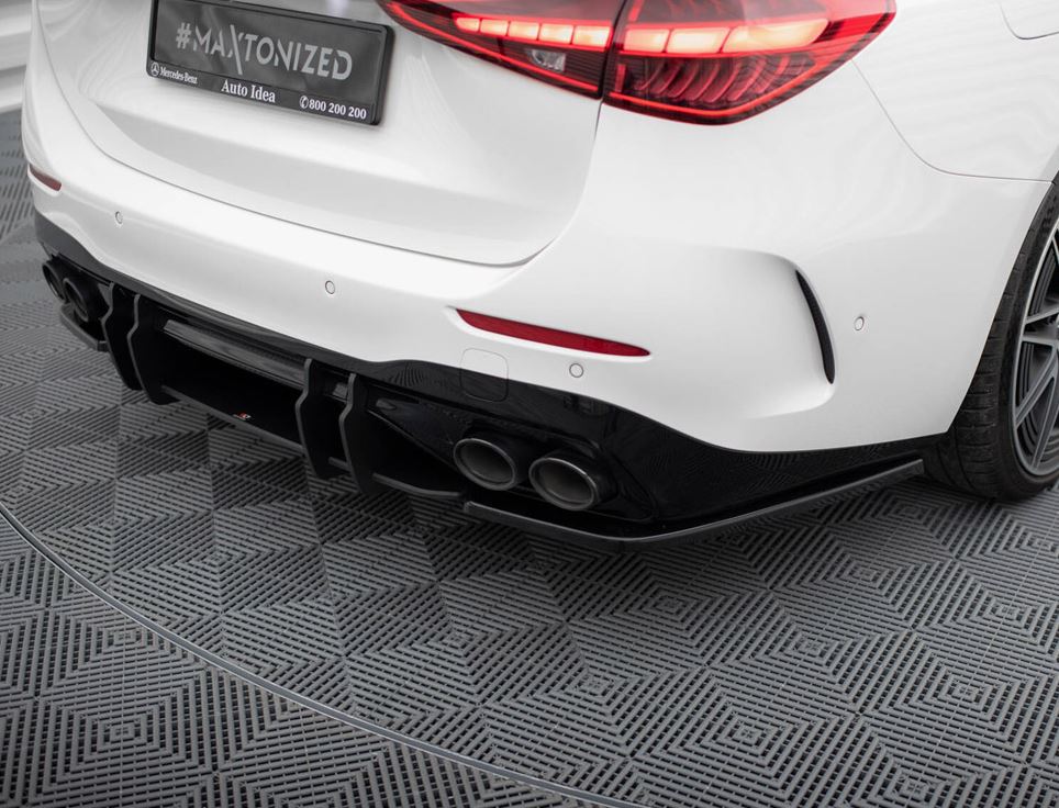 Rear Side Splitters Mercedes-Benz C AMG-Line / 43 AMG W206