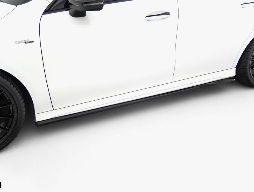 Side Skirts Diffusers Mercedes-AMG CLA 35 / 45 Coupe / Shooting Brake C118 Facelift / X118 Facelift