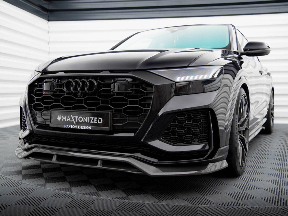 Carbon Fiber Front Splitter Audi RSQ8 Mk1 - Maxton Design