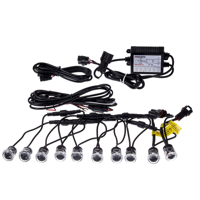 Maxton Design LED Daytime Running Lights - Bumper SET (Diameter: 23MM)