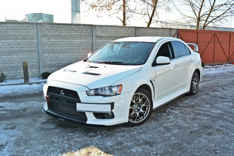 Front Racing Splitter V.3 Mitsubishi Lancer Evo X