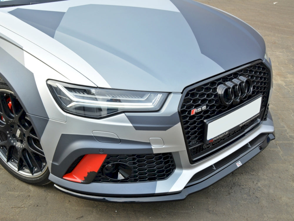 Front Splitter V.2 Audi Rs6 C7 (2013-Up)