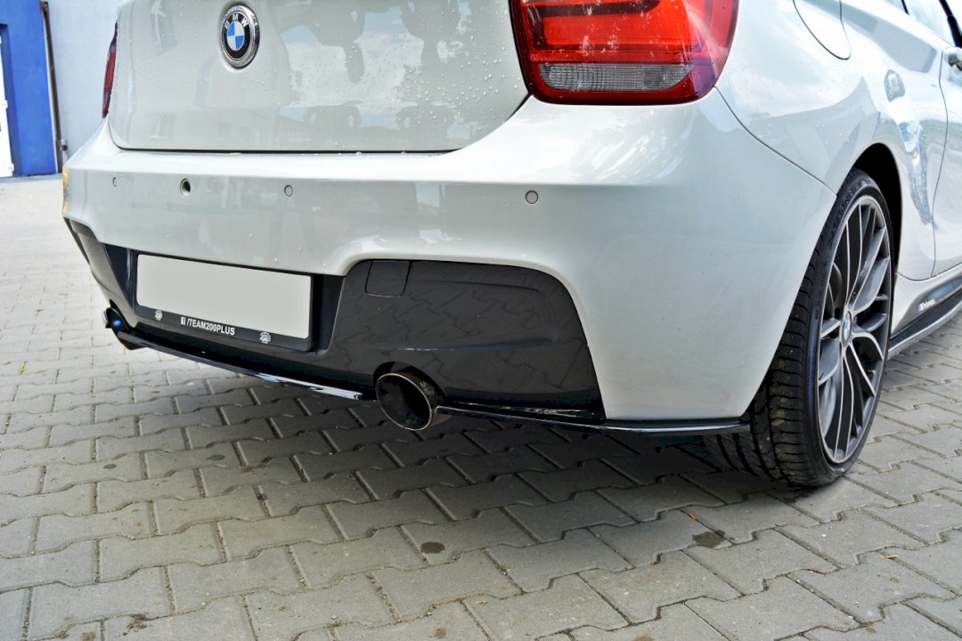 Central Rear Splitter Bmw 1 F20/f21 M-Power (Without Vertical Bars)