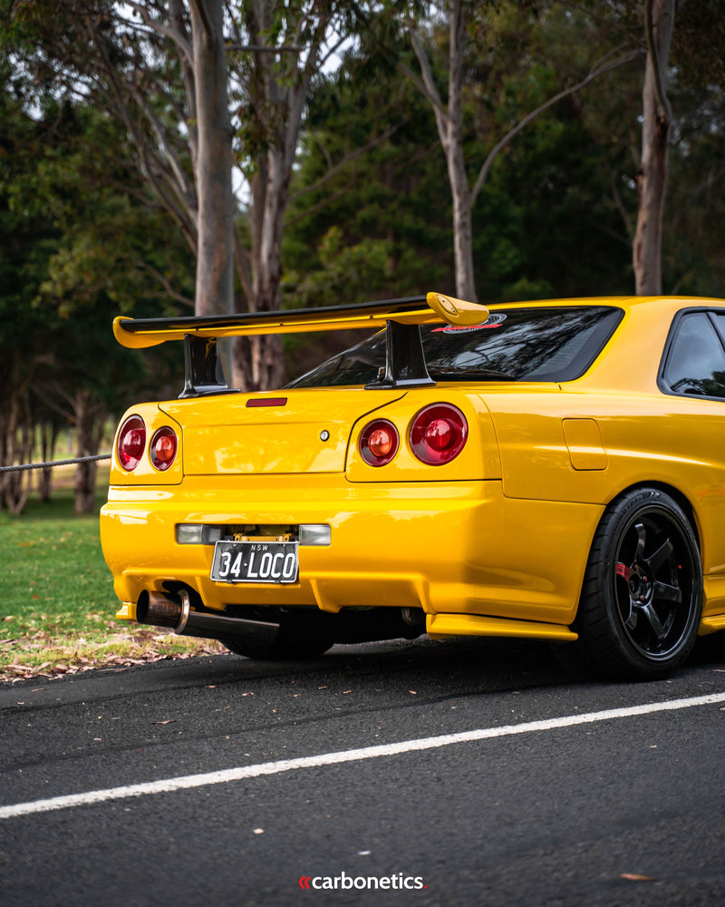 1999-2002 Nissan Skyline R34 Gtt East Bear Style Gtr Rear Bumper Accessories