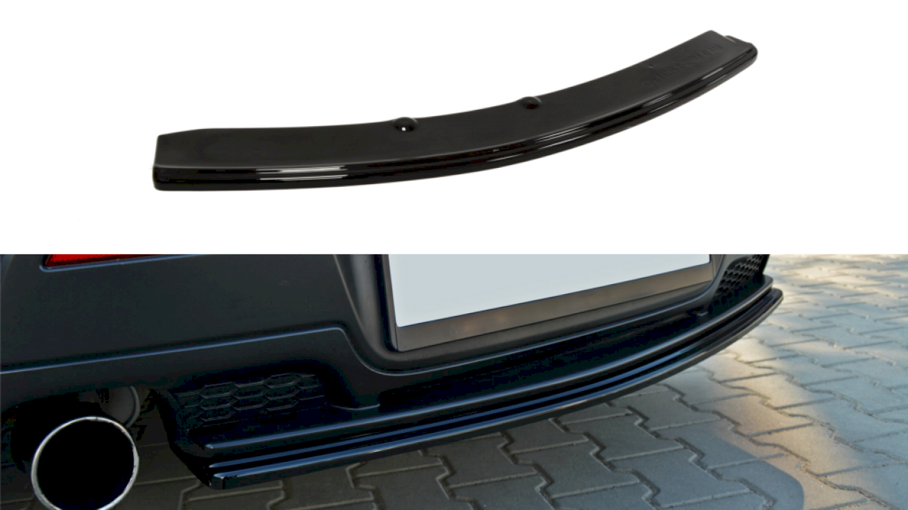 Central Rear Splitter Mazda 3 Mps Mk1 Preface (Without Vertical Bars)