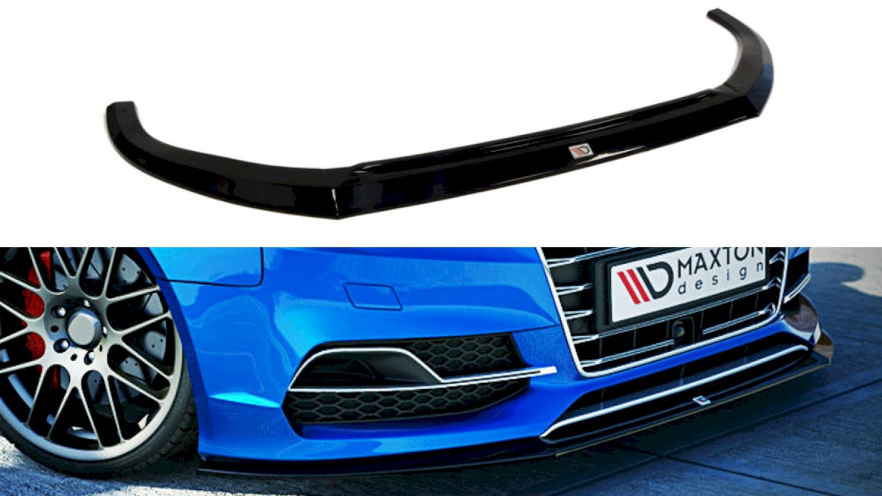 Front Splitter Audi S3 8V Sedan Cabrio / A3 Sline 2013-2016