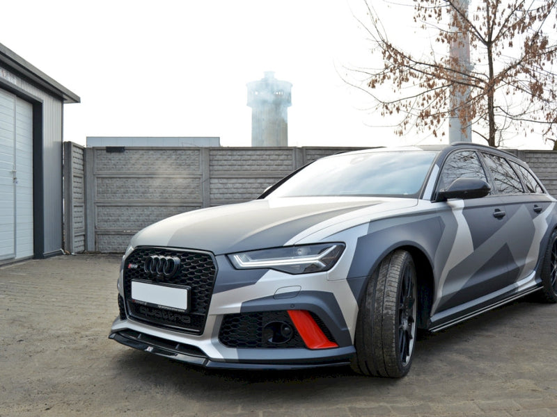 Front Splitter V.2 Audi Rs6 C7 (2013-Up)