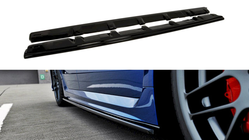 Side Skirts Diffusers Subaru Wrx Sti