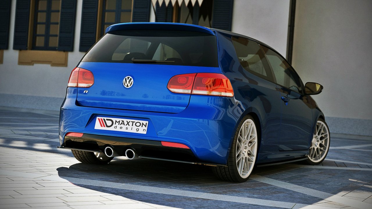 Rear Side Splitters Vw Golf Vi R