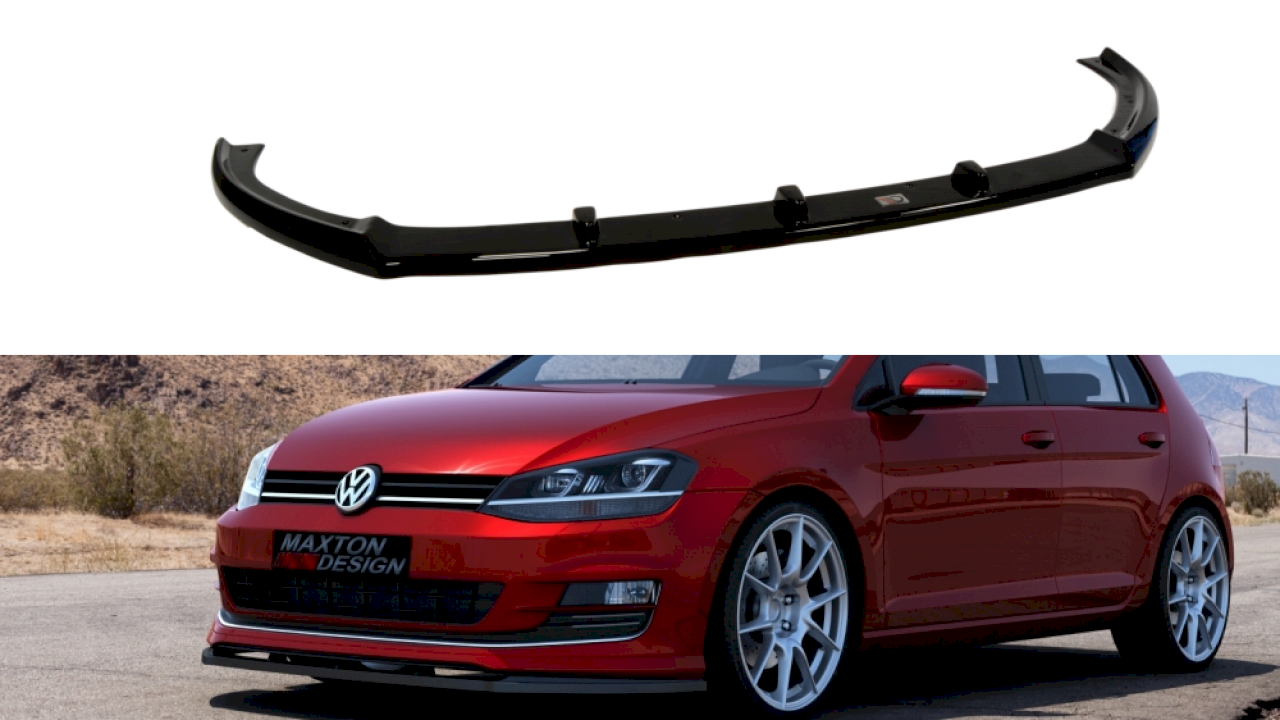 Front Splitter Vw Golf Vii For Sport Pack